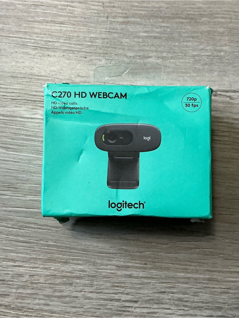 Logitech C270 HD Webcam New
